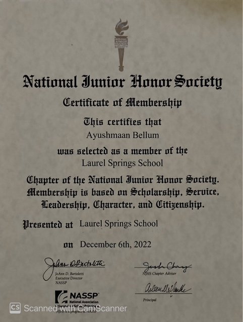 Honor Society 2022